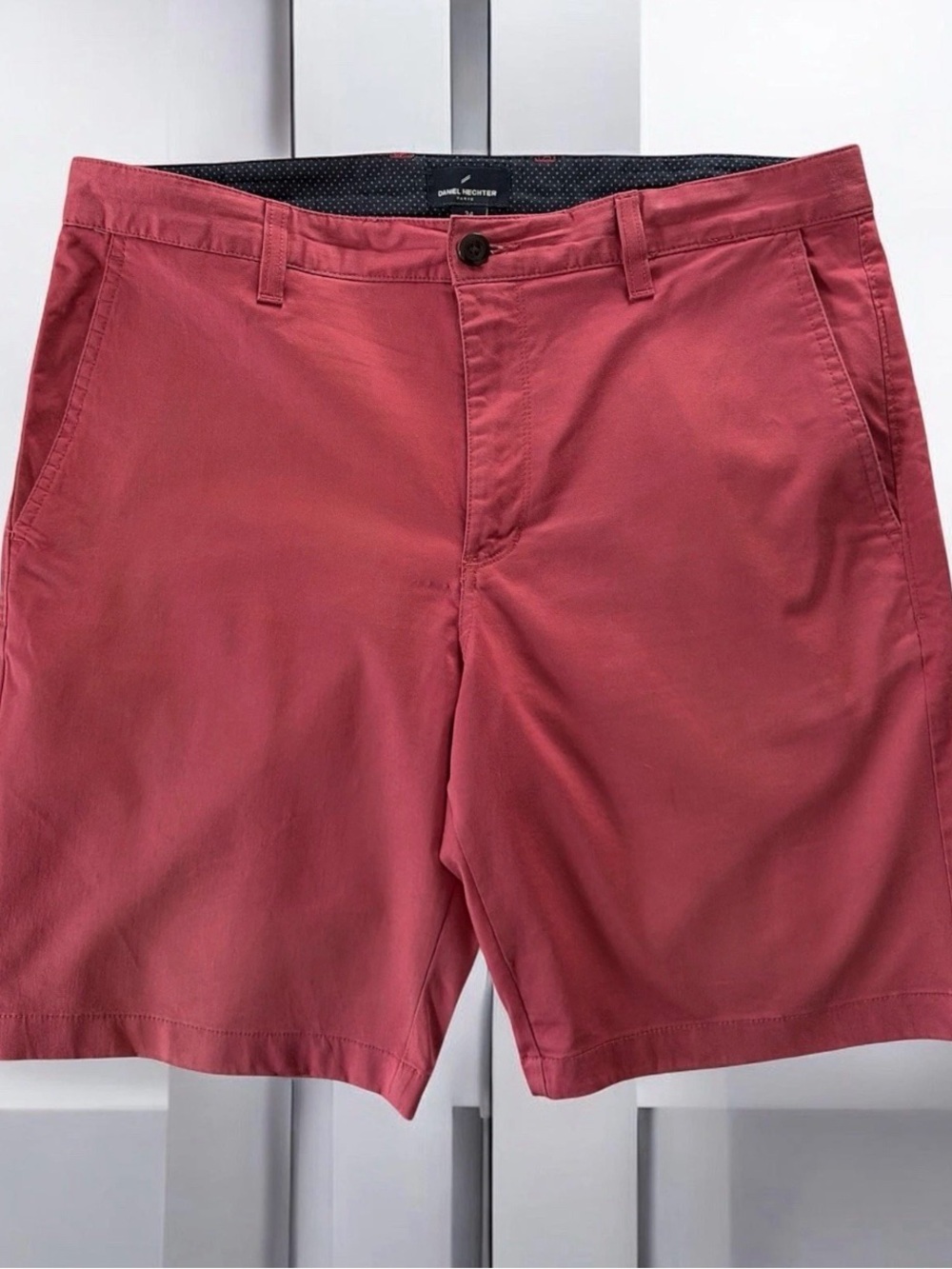 Daniel Hechter Coral Flat-Front Men's Shorts